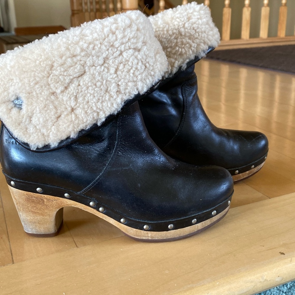 Black Ugg Ankle Boots